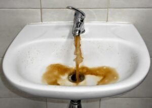 tap, sink, dirty water, desire, ecology, contamination, environment, problem, pollution, crisis, water, drought, the greenhouse effect, closeup, drinking water, water quality, plumber, fittings, bathroom, sanitary, hygiene, rust, iron, corrosion